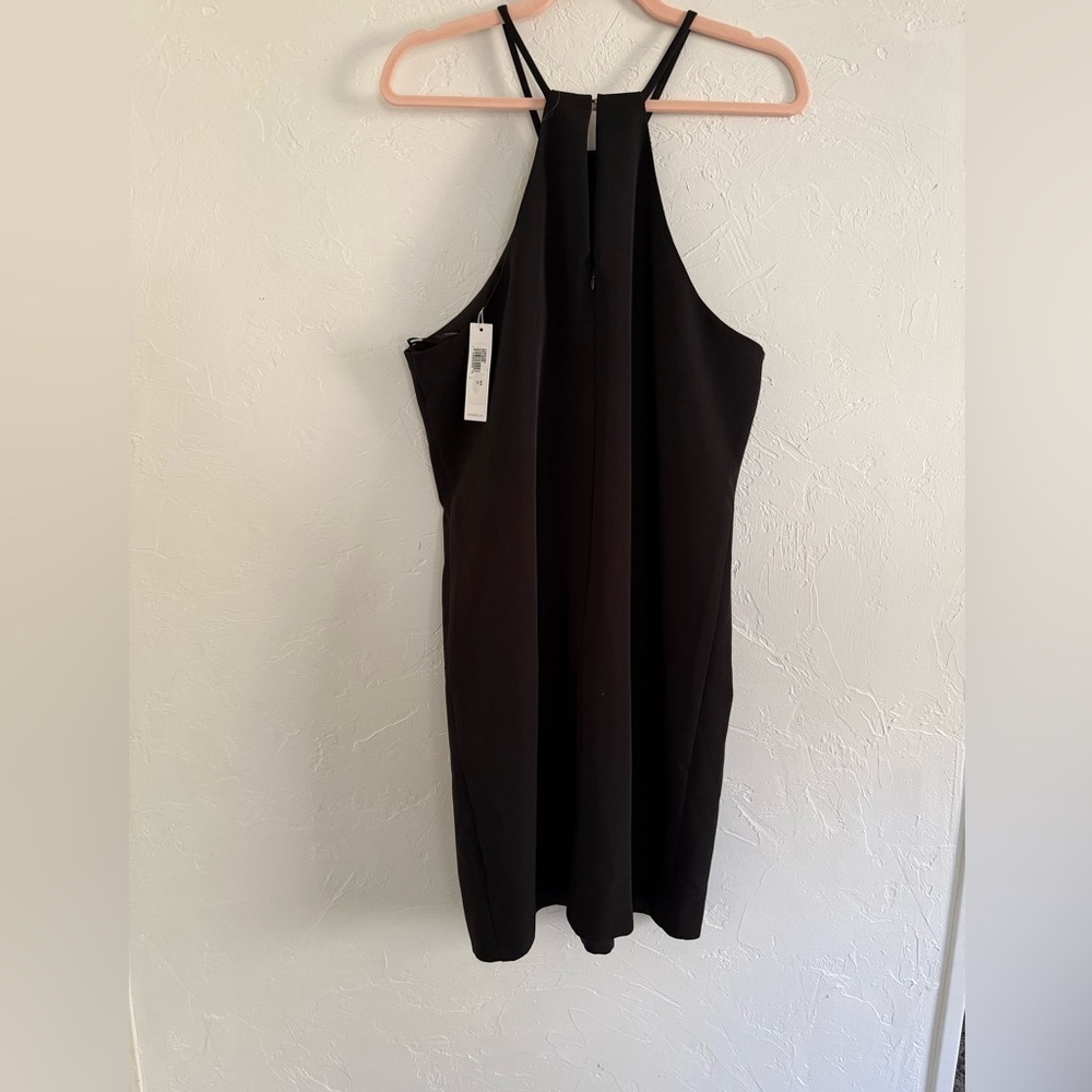 Trina Turk Black Dress Size Large NWT - Picture 3 of 10